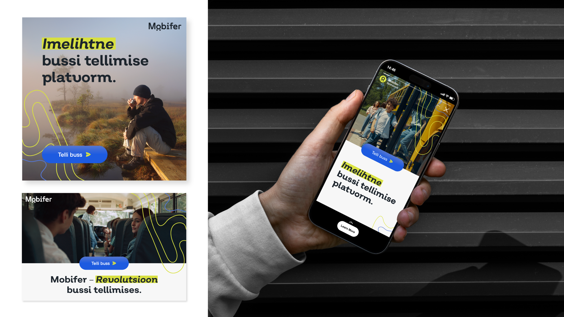 Mobifer brändistrateegia, rebränding ja UI/UX ümberkujundamine